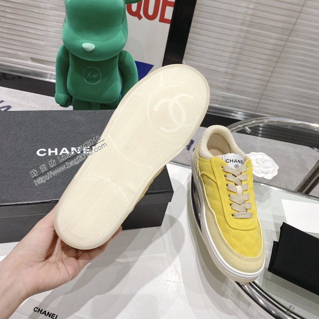 Chanel香奈兒2022早春新款熊貓鞋運動系列休閒板鞋 dx3193